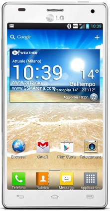 Смартфон LG Optimus 4X HD P880 White - Щербинка