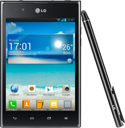 LG Optimus Vu - Щербинка